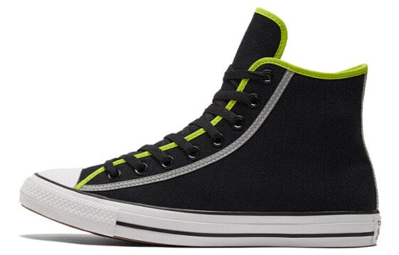 Кеды Converse Chuck Taylor All Star Canvas Shoes Unisex High-Top Black/Green 172000C