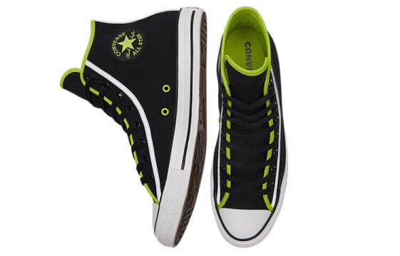 Кеды Converse Chuck Taylor All Star Canvas Shoes Unisex High-Top Black/Green 172000C