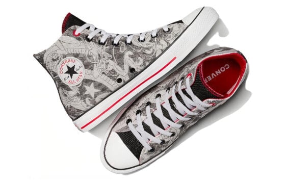 Кеды Converse Chuck Taylor All Star Yotd High Top 'Dragon Graphic Black White' A08702C