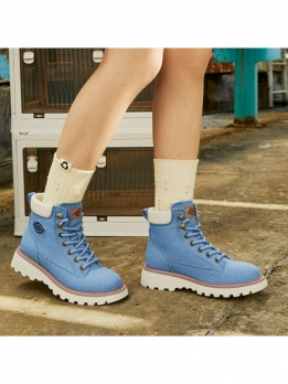 Ботинки женские для повседневной носки Dickies Crew Martin233W50LXS53A浅蓝