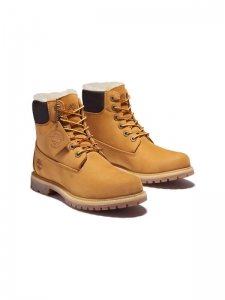 Timberland Women's 6 Inch Premium Boot 'Wheat Shearling'A19TE231
