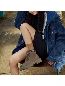 Сапоги короткие женские Dickies233W50LXS65A驼色