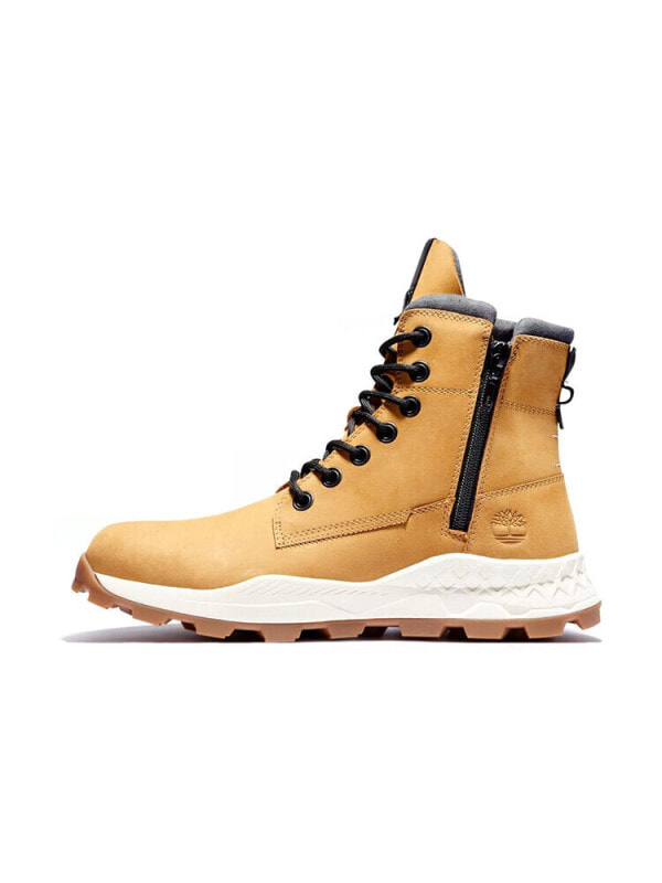 Timberland Brooklyn Side Zip Sneaker Boot 'Wheat Nubuck'A2J1E231