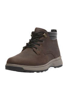 Timberland Chukka Waterproof And Wear resistant Short Outdoor Boots Men's BrownTB1A5SAMW01