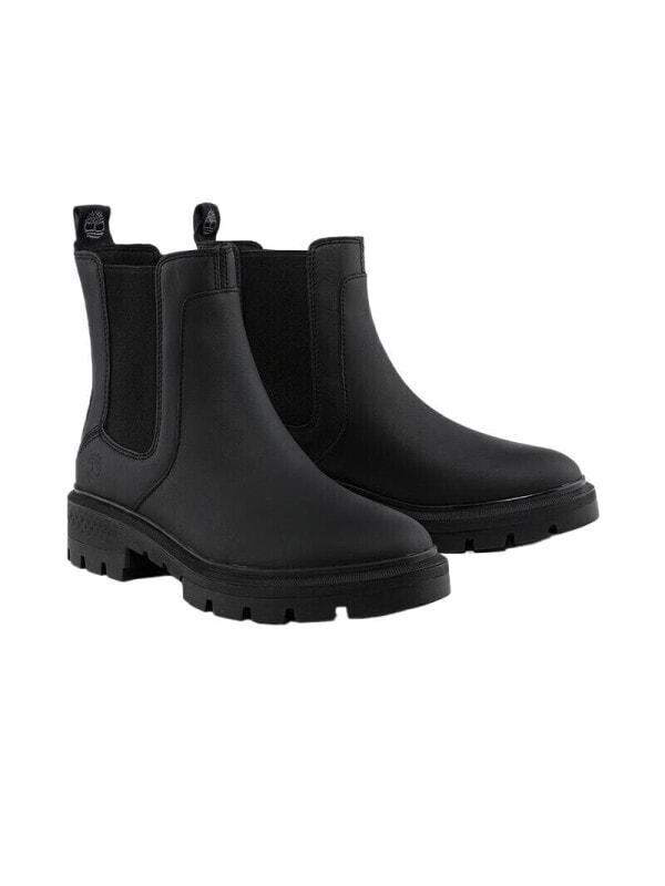 Ботинки черные женские для прогулок Timberland 196247148039A5ND7