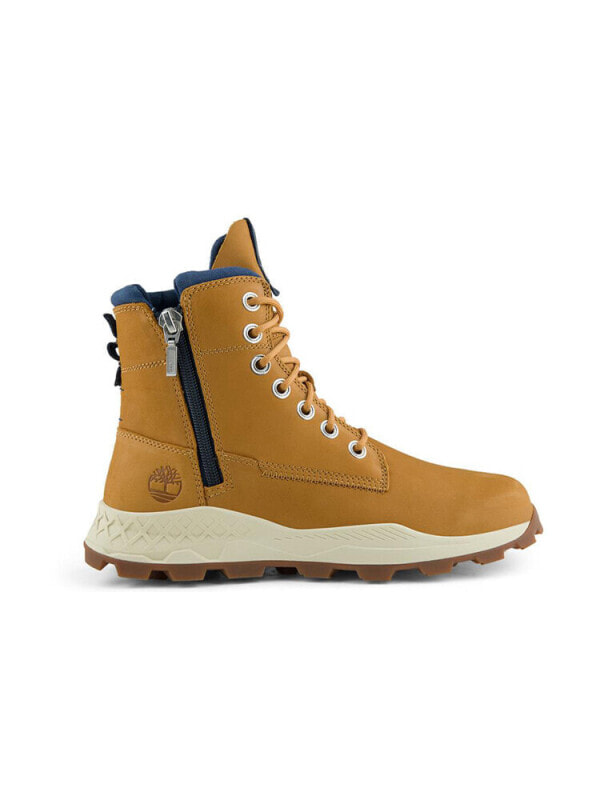 Timberland Brooklyn Side Zip Wide Fit Boot 'Wheat Nubuck'A2E7FW