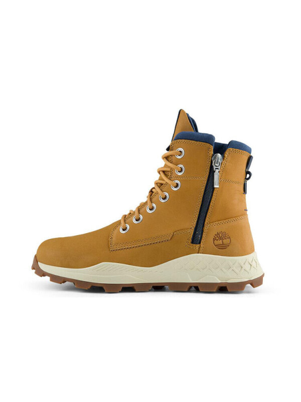 Timberland Brooklyn Side Zip Wide Fit Boot 'Wheat Nubuck'A2E7FW