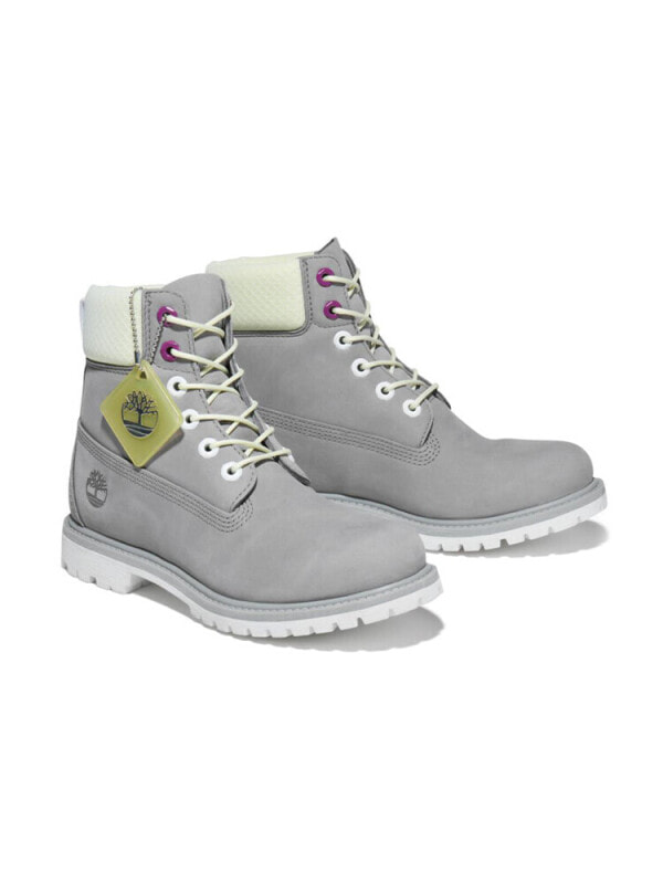 Timberland Premium 6 Inch Waterproof Boot 'Grey Nubuck' Women'sA2HWU085