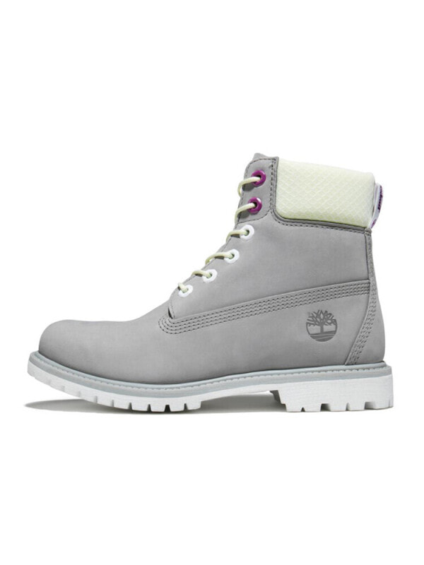 Timberland Premium 6 Inch Waterproof Boot 'Grey Nubuck' Women'sA2HWU085
