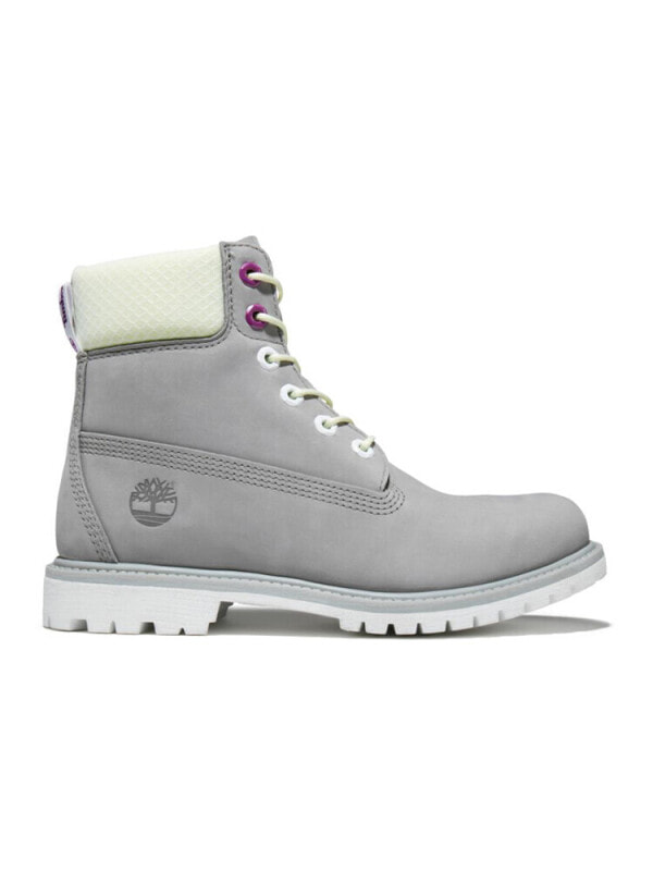Timberland Premium 6 Inch Waterproof Boot 'Grey Nubuck' Women'sA2HWU085