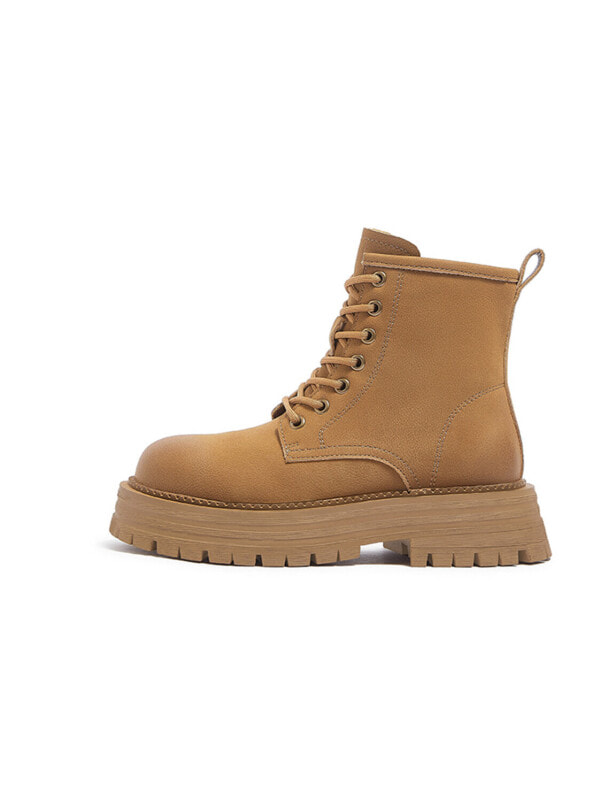 Ботинки мартинсы женские CamelL23W245204R