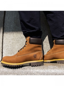 Ботинки мужские водонепроницаемые Timberland 6 Inch Premium Rust SuedeA2JC7