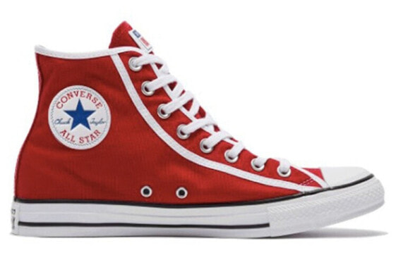 Кеды Converse Chuck Taylor All Star Canvas Shoes Unisex High-Top Red White 163980C