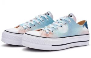 Кеды Converse Chuck Taylor All Star Canvas Shoes Women's Low-Top Blue/White/Pink/Black 560251C