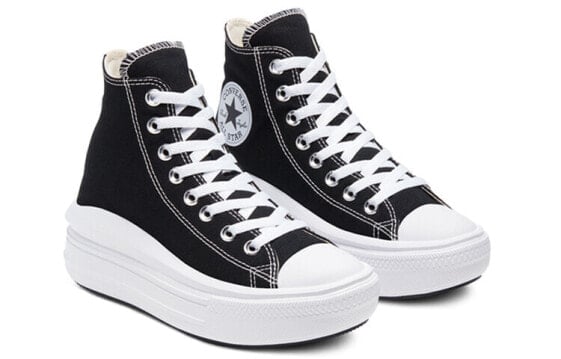 Кеды Converse Chuck Taylor All Star Move Hi Black Women's 568497C