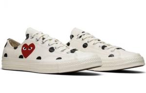 Кеды Converse Chuck Taylor All Star 70 Ox Comme Des Garcons Play Polka Dot White 157249C