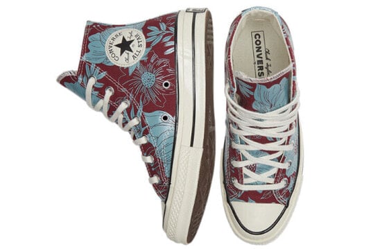 Кеды Converse Chuck Taylor All Star Canvas Shoes Women's High-Top Red Blue 569235C