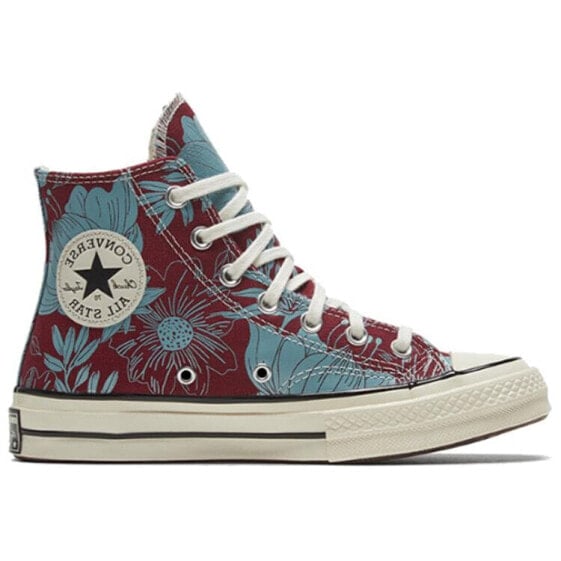 Кеды Converse Chuck Taylor All Star Canvas Shoes Women's High-Top Red Blue 569235C