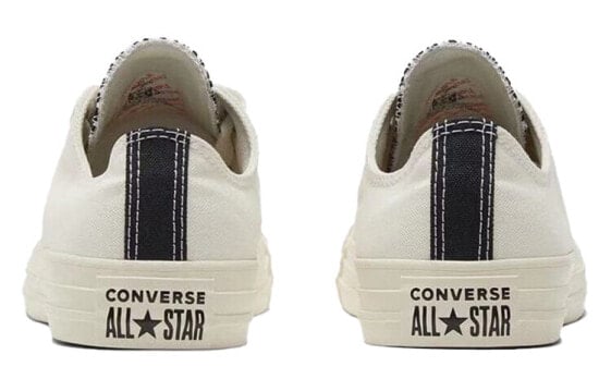 Кеды Converse Chuck Taylor All Star Canvas Shoes Women's Low-Top Off White Black 570312C