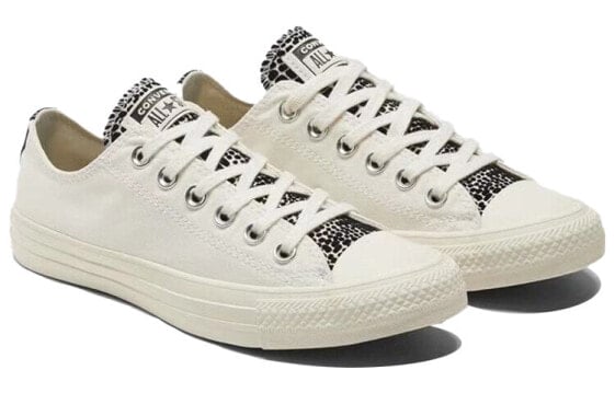 Кеды Converse Chuck Taylor All Star Canvas Shoes Women's Low-Top Off White Black 570312C