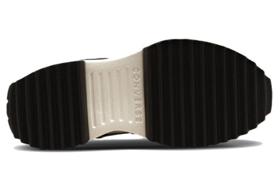 Кеды Converse Run Star Hike Canvas Shoes Unisex High-Top Black White A01181c