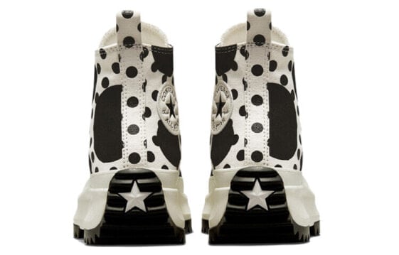 Кеды Converse Run Star Hike Canvas Shoes Unisex High-Top Black White A01181c