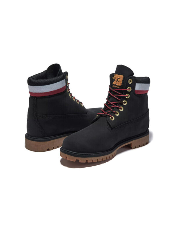Ботинки мужские для активного отдыха Timberland 6 Inch Heritage Black RedA2GZ9001