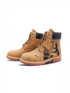 Timberland PREMIUM Height Increasing Short Outdoor Boots Women's Yellow10361W(Team147-西部牛仔大黄靴)