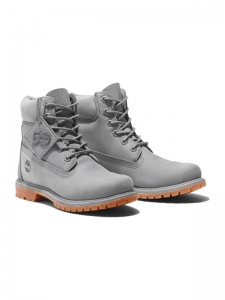 Timberland 50th Anniversary Edition 6 Inch Waterproof Boots 'Light Grey Nubuck' Women'sA4326EA3
