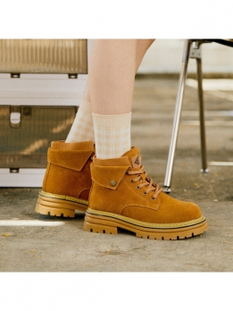 Ботинки короткие женские Dickies Earth Yellow233W50LXS82A土黄