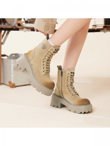 Сапоги женские для повседневной носки Dickies Crew Martin Boot234W50LXS16B卡其