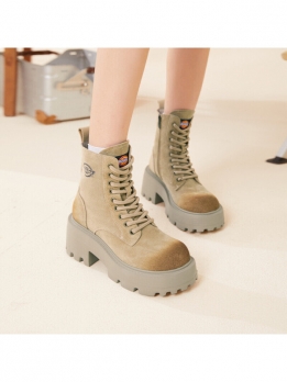 Сапоги женские для повседневной носки Dickies Crew Martin Boot234W50LXS16B卡其