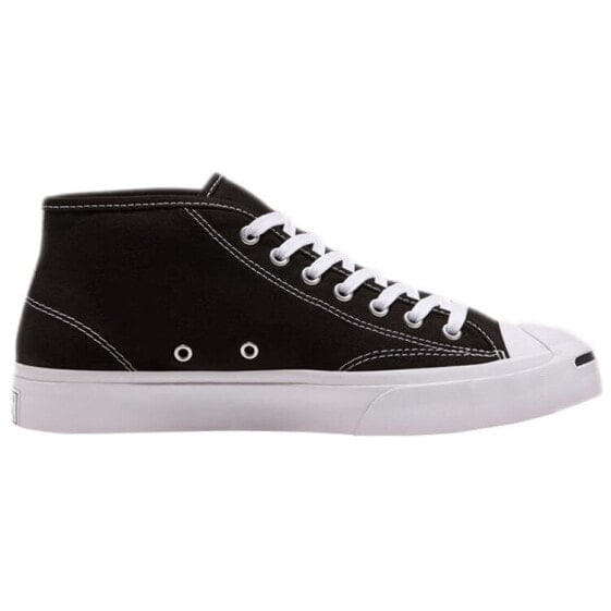 Кеды Converse Jack Purcell Canvas Shoes Unisex Mid-Top Black/White 167804C