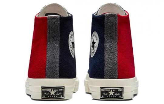 Кеды Chuck 70 Converse High 'Navy Red' 172267C