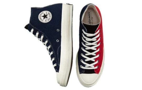 Кеды Chuck 70 Converse High 'Navy Red' 172267C