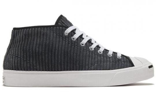 Кеды Jack Purcell Converse Mid 'Black Corduroy' 169794C