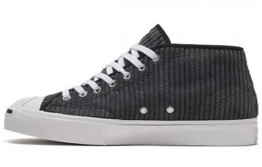 Кеды Jack Purcell Converse Mid 'Black Corduroy' 169794C