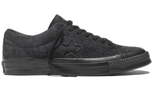 Кеды Stussy X Converse One Star Series Canvas Shoes Unisex Low-Top Black 155340C