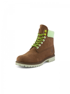 Timberland Hi Vis Heritage 6 Inch Waterproof Wide Fit Boot 'Dark Purple'A2HXSW