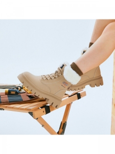 Сапоги женские короткие для осенне-зимнего сезона Dickies233W50LXS77C杏色