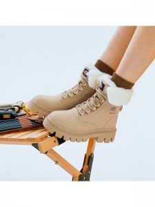 Сапоги женские короткие для осенне-зимнего сезона Dickies233W50LXS77C杏色