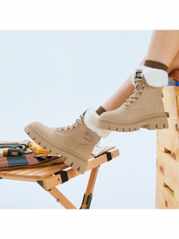 Сапоги женские короткие для осенне-зимнего сезона Dickies233W50LXS77C杏色