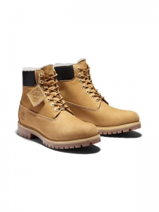 Timberland 6 Inch Premium Waterproof Warm Lined Boot 'Wheat Nubuck'A2E31231