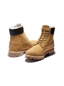 Timberland 6 Inch Premium Waterproof Warm Lined Boot 'Wheat Nubuck'A2E31231