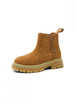 Ботинки короткие женские для повседневного использования Dickies Earth Yellow233W50LXS94A土黄