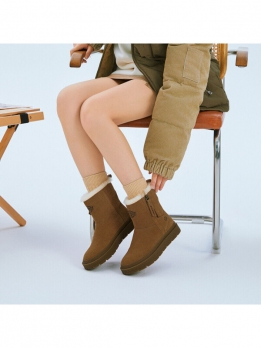 Сапоги утепленные женские для холодной погоды Dickies233W50LXS96A黄棕