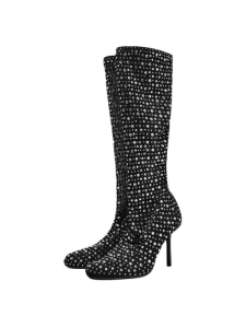 Сапоги женские черные ZARA модель13002510-38