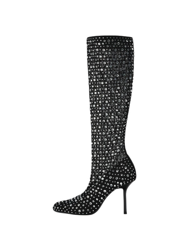 Сапоги женские черные ZARA модель13002510-38