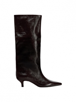 ZARA Knee high Boots 4.5cm Women's Red11006410