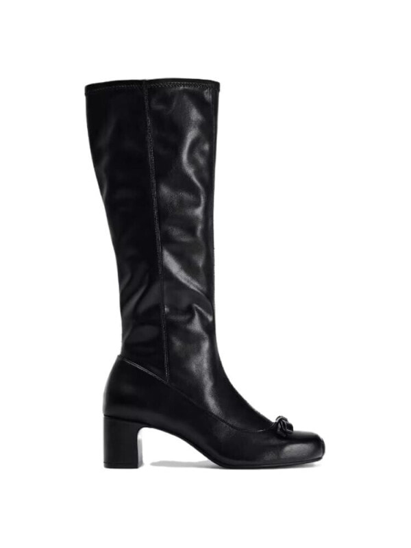 ZARA Knee high Boots Women's Black13054410-35